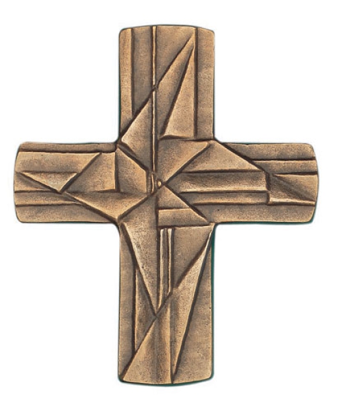 Bronze Kreuz - Ornamentkreuz