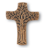 Bronze Kreuz "Lebensbaum"