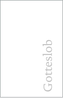 Gesangbuchhülle PVC dünn, mit Schriftzug "Gotteslob", Farbe: weiss